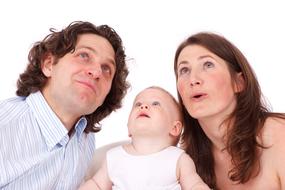funny happy family