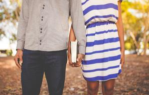 Couple Holding Hands book
