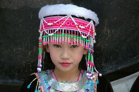 Thailand melancholic Costume Girl