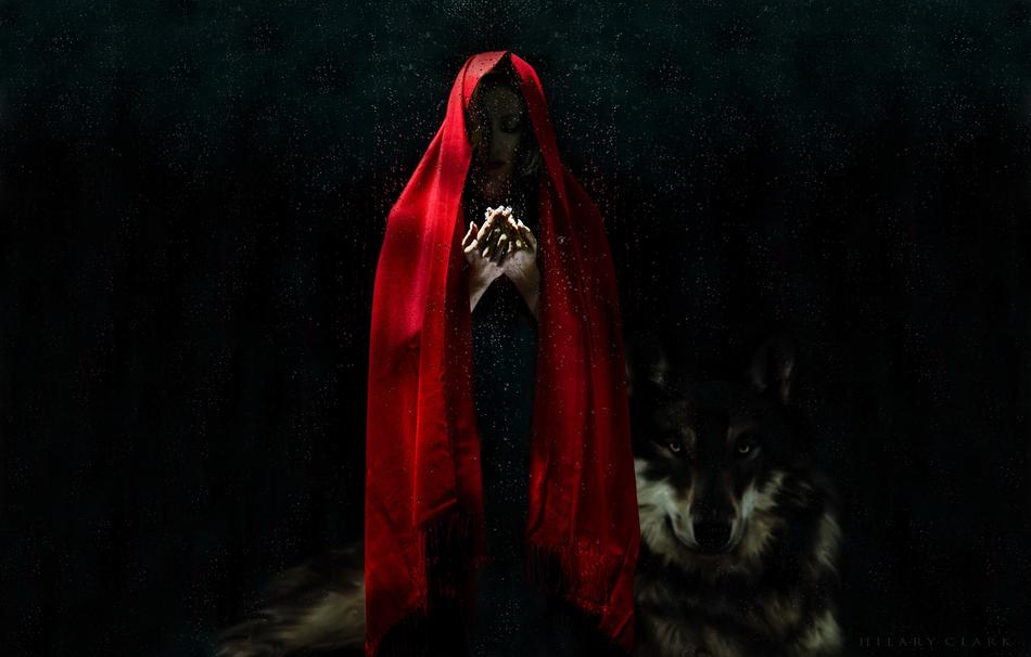magnificent Woman in Red