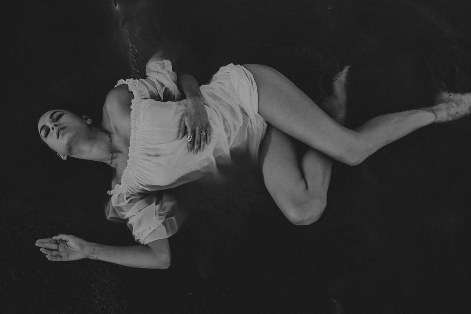 photo of a girl in a relaxed pose