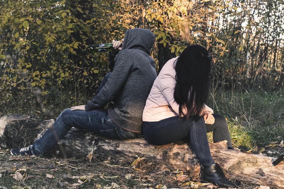 couple in conflict