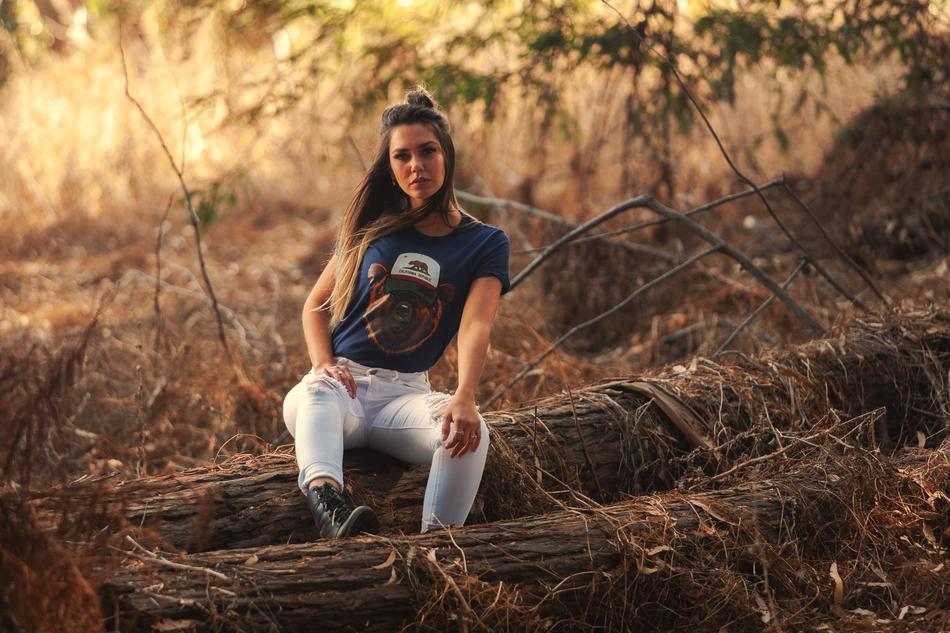 model outdoor in California