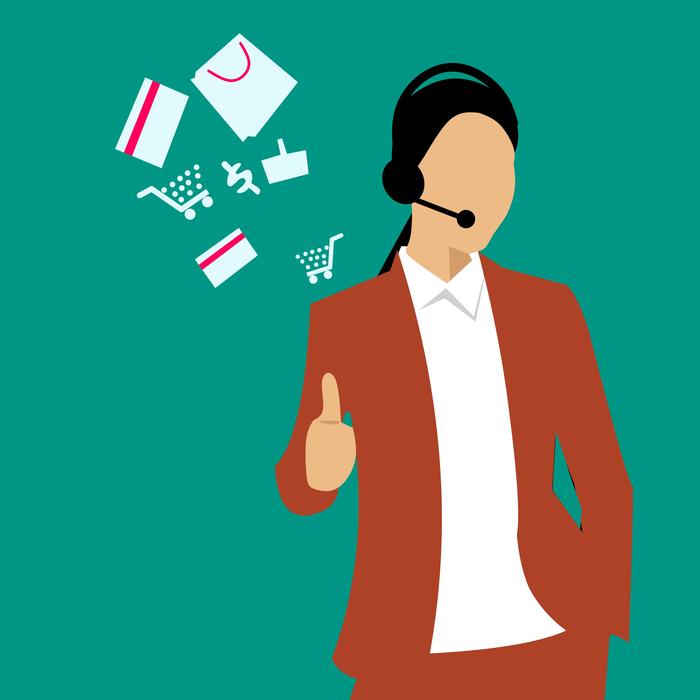 operator with headset