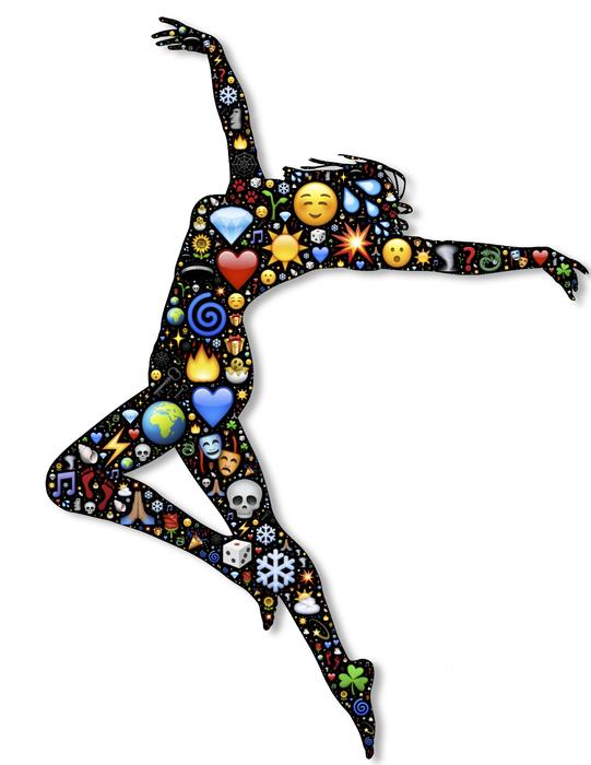 dancer prance emoji drawing