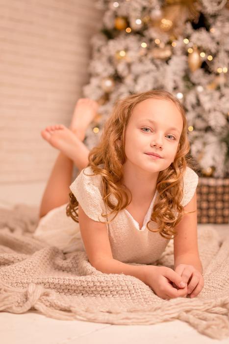 portrait of magnificent Little Child