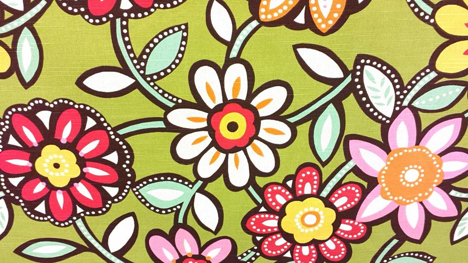 clipart of Flowers Fabrics Floral