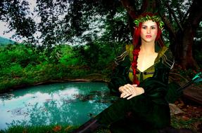 woman as a mystical fantasy