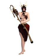 woman magic fantasy 3d drawing