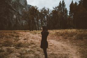 People Woman Black forest