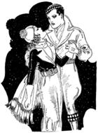 art twenties as a drawing