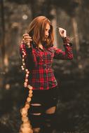 charm Woman Girl Ripped