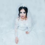 bride with crown