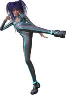 manga anime sport kick boxing as a 3d visualization
