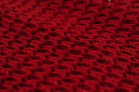 Beautiful, red texture of the fabric