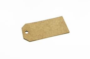 Label Kraft Paper empty
