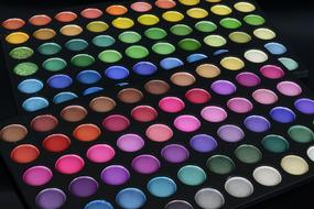 Eye Shadow Cosmetics Colorful Palette
