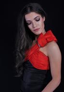 Portrait of Woman Fashion model