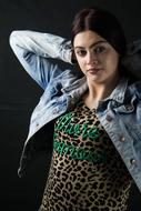 Fashion Portrait of Beautiful girl