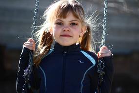 Child Outdoors Portrait happy