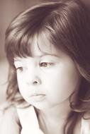 Portrait of Young Fashion cute girl