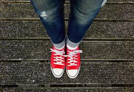 Sneakers Feet Shoes