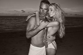 Couple lovers at Beach