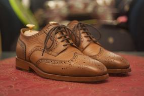 Wingtip Dress Leather Shoes