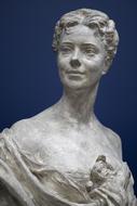 Sculpture stone girl