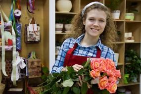 Purchase Sale florist in Shop