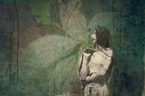 woman thoughtful person wait girl