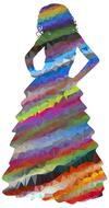 girl as a prismatic image