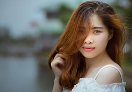 portrait of Vietnamese Asian