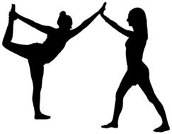 yoga exercise female fitness
