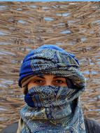 girl at Africa Desert