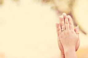 Hands of Couple People