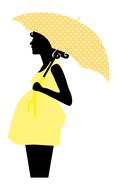 babies pregnant woman clipart