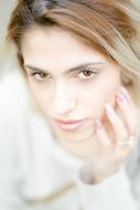 Portrait of Girl Model face