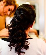 Styling Wedding Hairstyle