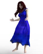 3d woman pose