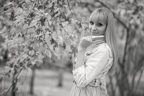 Woman Free Time Nature