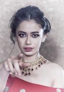 Fashion Portrait of elegant Woman