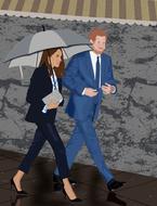 woman man royalty couple