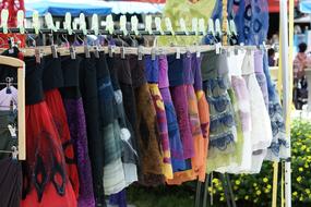 colorful Dresses Clothing Laundry