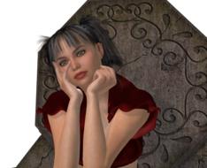 woman wait