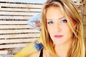 Model Girl Young face