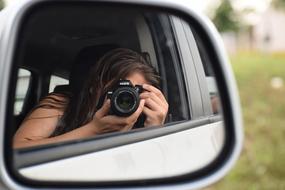 camera photography reflection