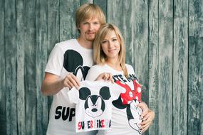 Pregnancy Bootees Mickey