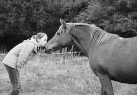 Kiss Kisses Young Girl Woman