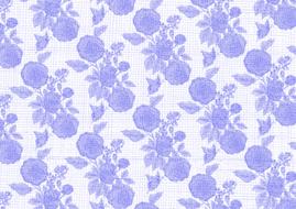 blue flower background wallpaper clipart